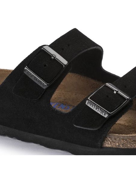 ARIZONA WOMEN'S SANDALS SOFT FOOTBED BLACK