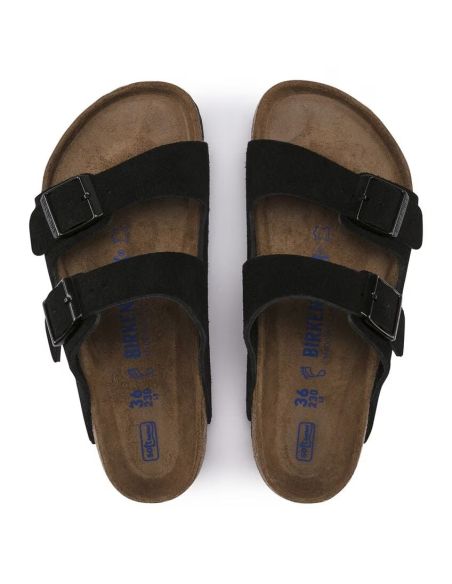 ARIZONA WOMEN'S SANDALS SOFT FOOTBED BLACK