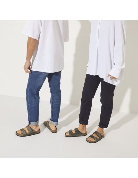 ARIZONA MEN'S SANDALS SOFT FOOTBED WASHED KHAKI
