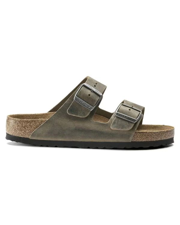 ARIZONA MEN'S SANDALS SOFT FOOTBED WASHED KHAKI