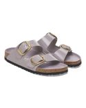 ARIZONA WOMEN'S BIG BUCKLE SANDALS WASHED PURPLE ULTRA-SHINE