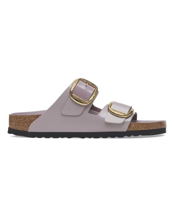 SANDALES FEMME ARIZONA BIG BUCKLE VIOLET DÉLAVÉ ULTRA-BRILLANT