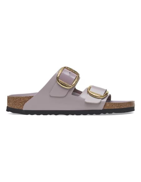 SANDALES FEMME ARIZONA BIG BUCKLE VIOLET DÉLAVÉ ULTRA-BRILLANT
