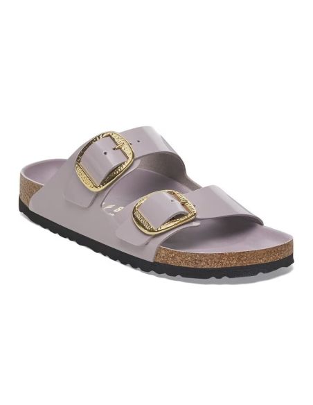 ARIZONA WOMEN'S BIG BUCKLE SANDALS WASHED PURPLE ULTRA-SHINE