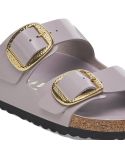 SANDALES FEMME ARIZONA BIG BUCKLE VIOLET DÉLAVÉ ULTRA-BRILLANT