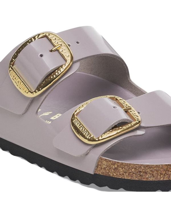 ARIZONA WOMEN'S BIG BUCKLE SANDALS WASHED PURPLE ULTRA-SHINE