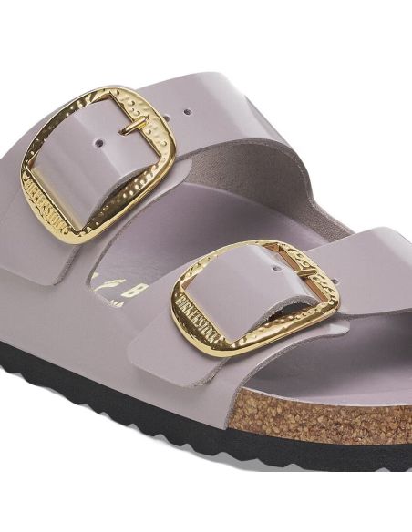 ARIZONA WOMEN'S BIG BUCKLE SANDALS WASHED PURPLE ULTRA-SHINE