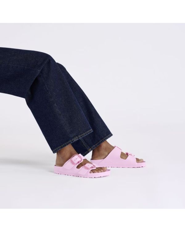 SANDALES FEMME ARIZONA BIG BUCKLE FONDANT PINK