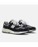 SNEAKERS MADE IN USA 992 BLACK / GREY / SILVER METALIC