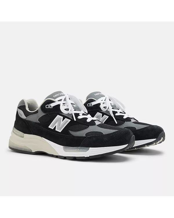 SNEAKERS MADE IN USA 992 BLACK / GREY / SILVER METALIC 2
