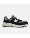 SNEAKERS MADE IN USA 992 BLACK / GREY / SILVER METALIC