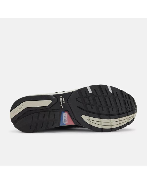 SNEAKERS MADE IN USA 992 BLACK / GREY / SILVER METALIC