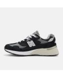 SNEAKERS MADE IN USA 992 BLACK / GREY / SILVER METALIC