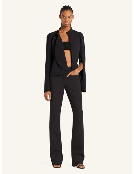 JACKET CIRCLE HERITAGE CREPE BLACK