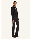 VESTE CIRCLE HERITAGE CREPE NOIR