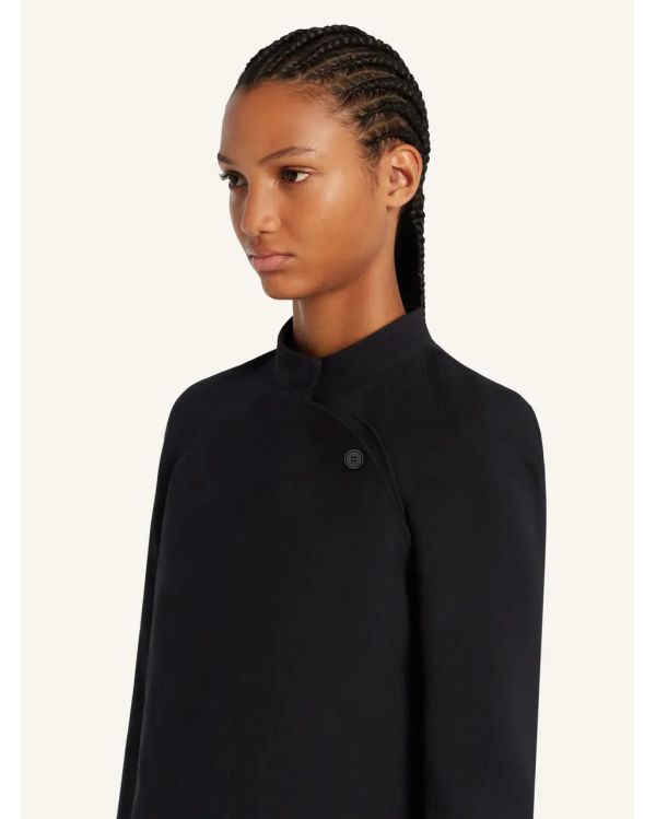 VESTE CIRCLE HERITAGE CREPE NOIR