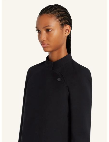 JACKET CIRCLE HERITAGE CREPE BLACK