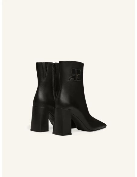 ANKLE BOOTS HERITAGE SHADOW LEATHER BLACK