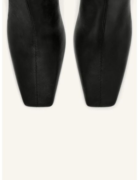 ANKLE BOOTS HERITAGE SHADOW LEATHER BLACK