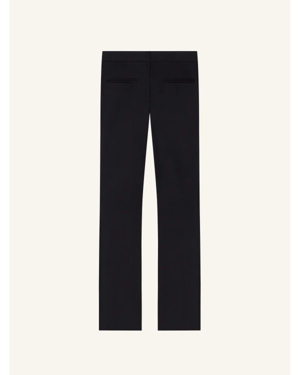 PANTALON HERITAGE CREPE TAILORED NOIR