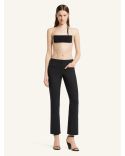 PANTALON HERITAGE CREPE TAILORED NOIR