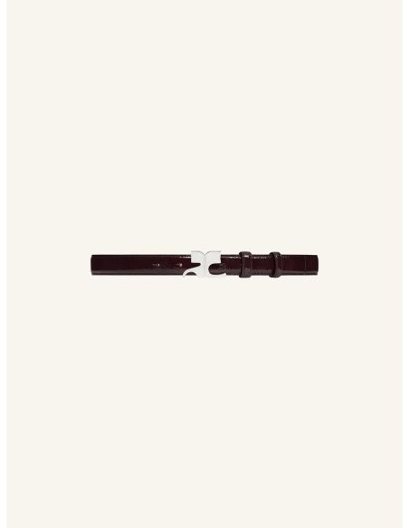  BELT AC NAPLACK 25MM BURGUNDY