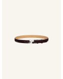  CEINTURE AC NAPLACK 25MM BORDEAUX