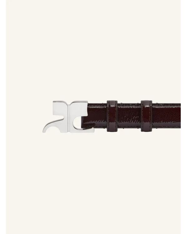  BELT AC NAPLACK 25MM BURGUNDY