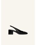SLINGBACKS HERITAGE VINYL BLACK