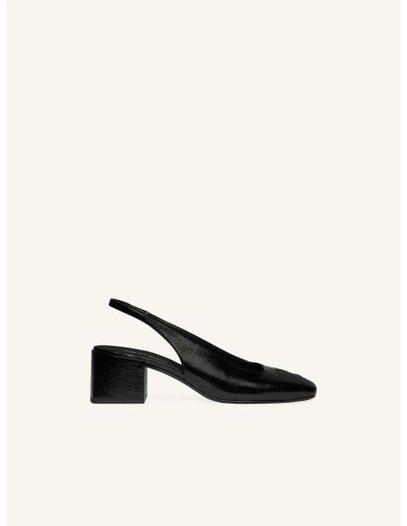 ESCARPINS HERITAGE VINYL NOIR