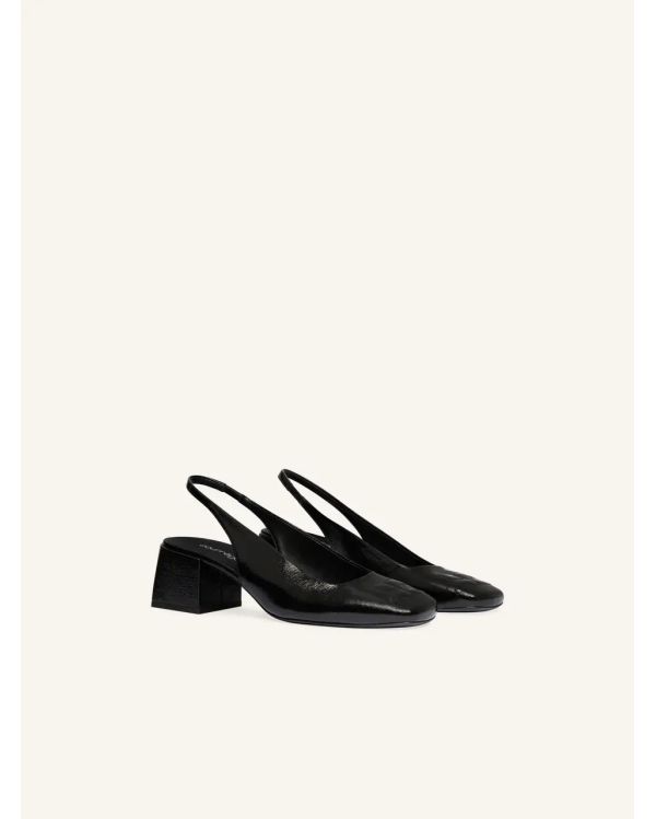 SLINGBACKS HERITAGE VINYL BLACK 2
