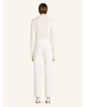 PULL ZIPPED MOCKNECK BLANC HERITAGE
