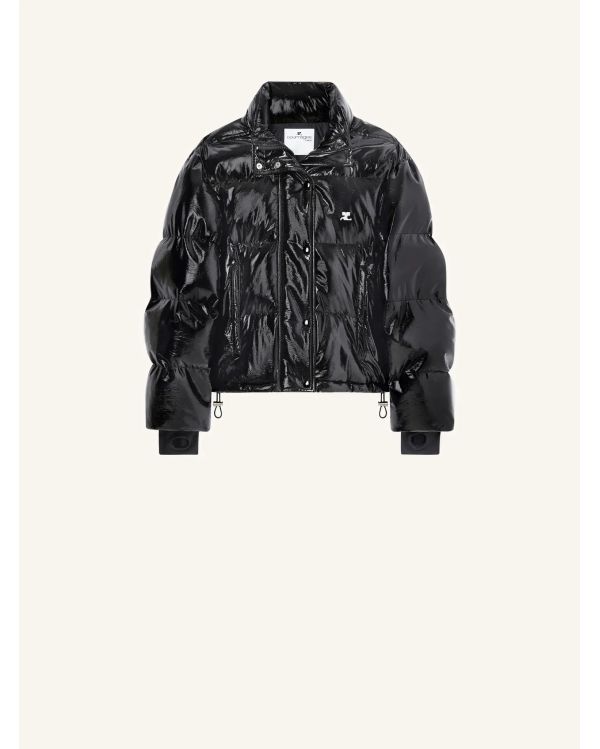 DOUDOUNE AC VINYL NOIR