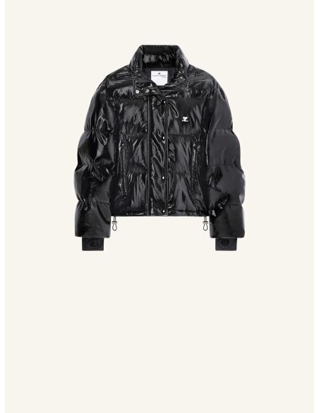 DOUDOUNE AC VINYL NOIR