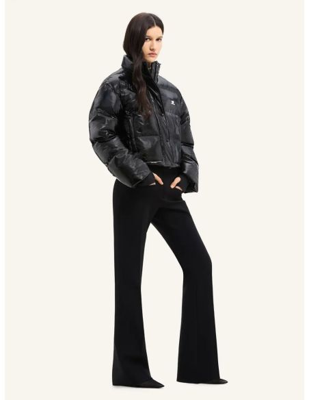 PUFFER JACKET AC VINYL BLACK