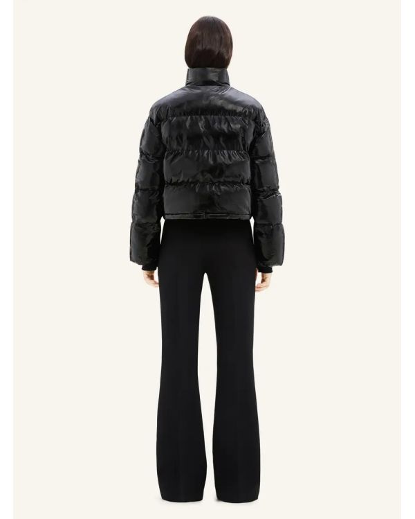 PUFFER JACKET AC VINYL BLACK