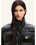 PUFFER JACKET AC VINYL BLACK