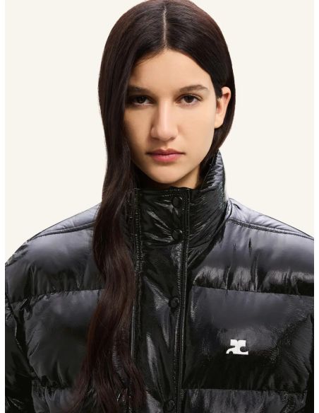 DOUDOUNE AC VINYL NOIR