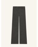BAGGY PANTS TAILORED CAVIAR BLACK/HERITAGE WHITE