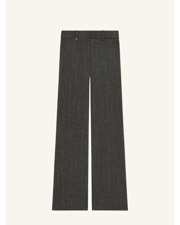 PANTALON BAGGY TAILORED CAVIAR NOIR/BLANC HERITAGE
