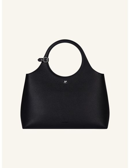 BAG LARGE HOLY DAY GRAINED BLACK