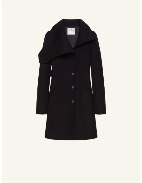 COAT HERITAGE WOOL BLACK