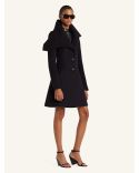 COAT HERITAGE WOOL BLACK