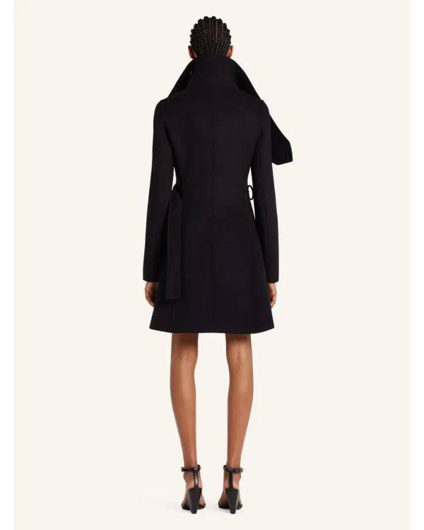 COAT HERITAGE WOOL BLACK
