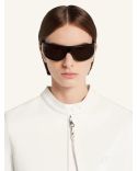 VESTE CITY VINYL BIKER BLANC HERITAGE