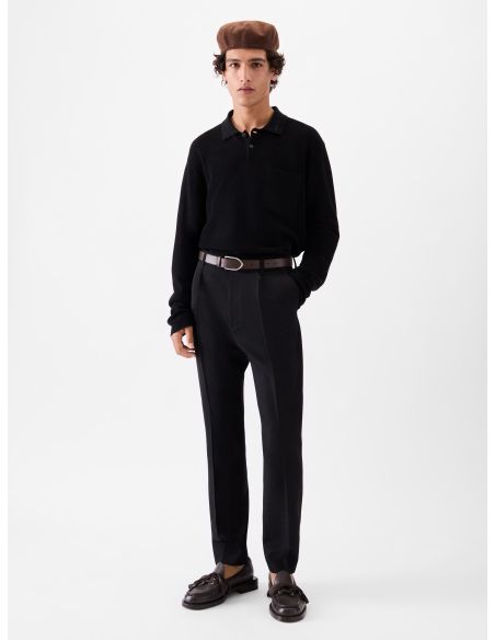 THE PITTORE BLACK TROUSERS