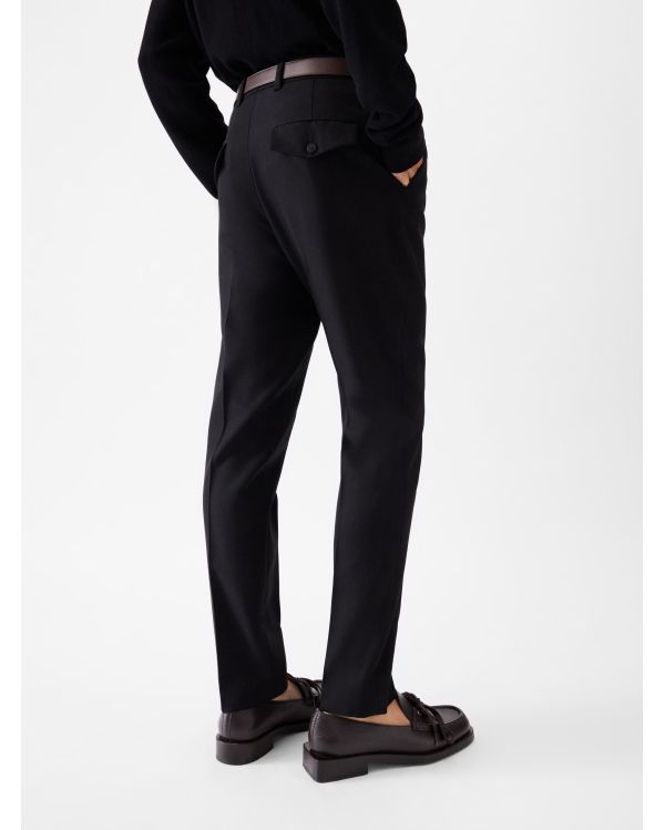 THE PITTORE BLACK TROUSERS