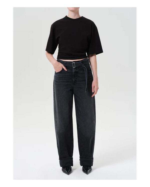 JEAN ARCANE CF TAPER WASHED BLACK