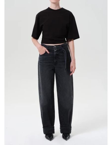 JEAN ARCANE CF TAPER WASHED BLACK