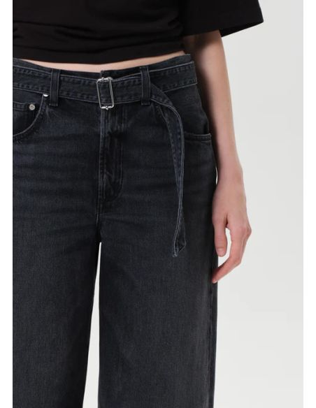 JEAN ARCANE CF TAPER WASHED BLACK